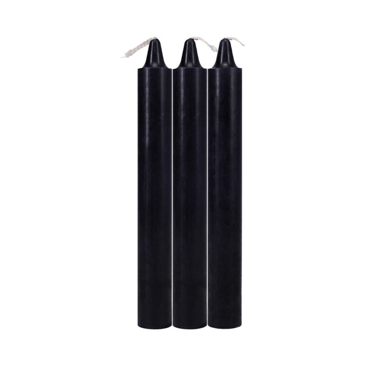 Japanese Drip Candles 3-Pack Black - Headshop.com