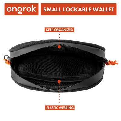 Ongrok Carbon-lined Wallets with Combination Lock V 2.0 | 3" Sizes (Small, Medium, Large) - Headshop.com