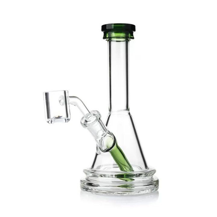 1Stop Glass 7" Mini Beaker Dab Rig - Headshop.com
