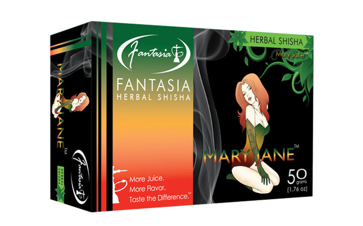 10PK DISP - 50g Fantasia Herbal Shisha - Headshop.com