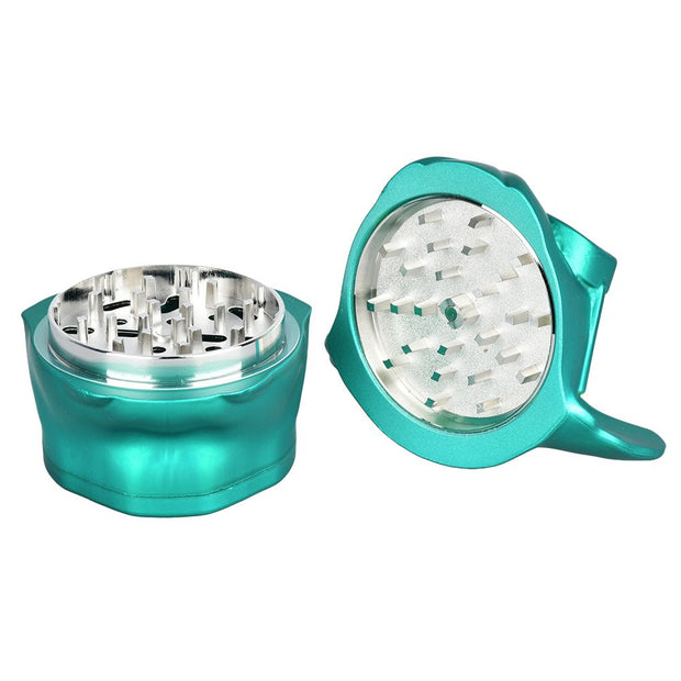 Hipster Dog Aluminum Grinder - 2.25" / 3pc / 6ct - Headshop.com