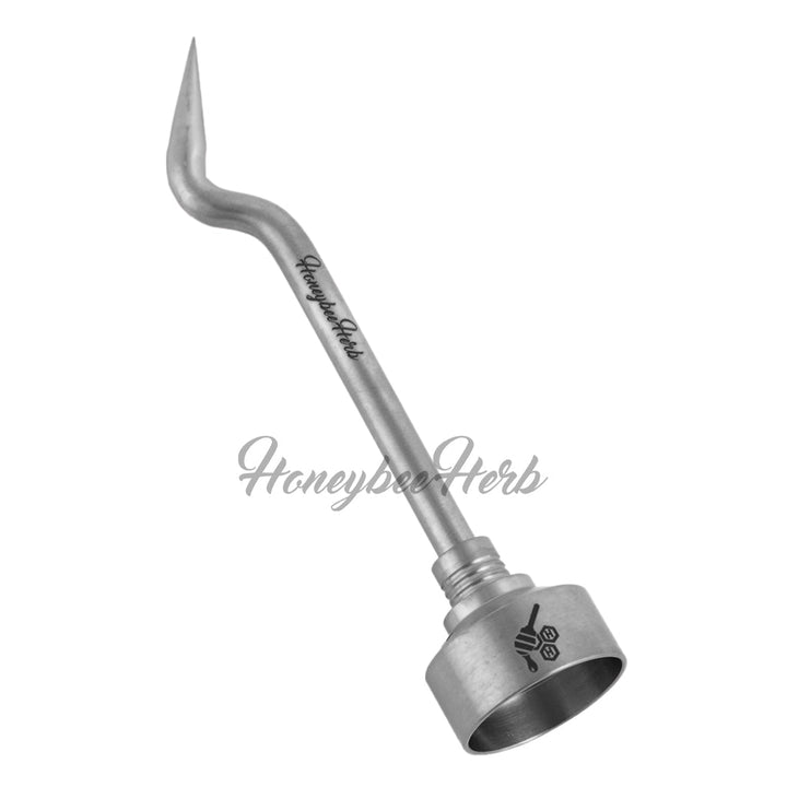 TITANIUM BENT PENCIL WITH CARB CAP - Headshop.com