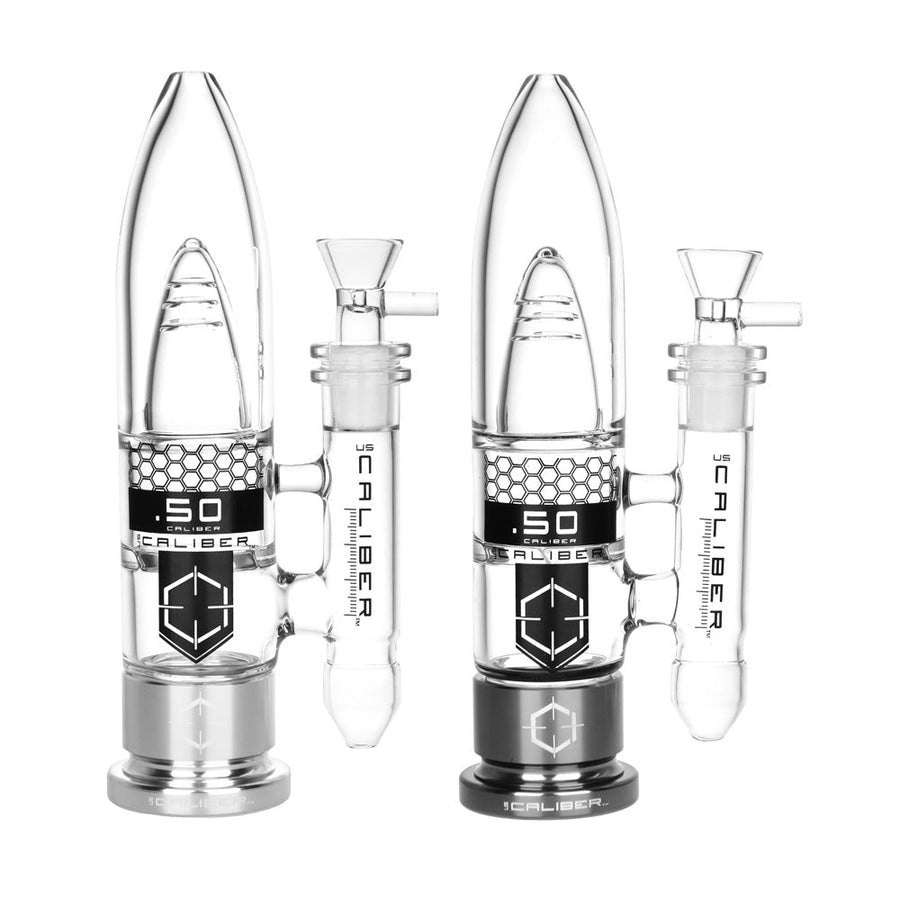 US Caliber Designs .50 Water Pipe | 9.25" | 19mm F - Headshop.com