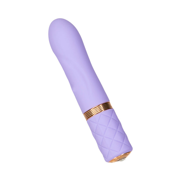 Pillow Talk Special Edition Flirty Mini Massager With Swarovski Crystal Purple - Headshop.com