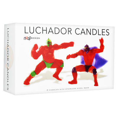 Luchador Birthday Candles | 2pc Set - Headshop.com