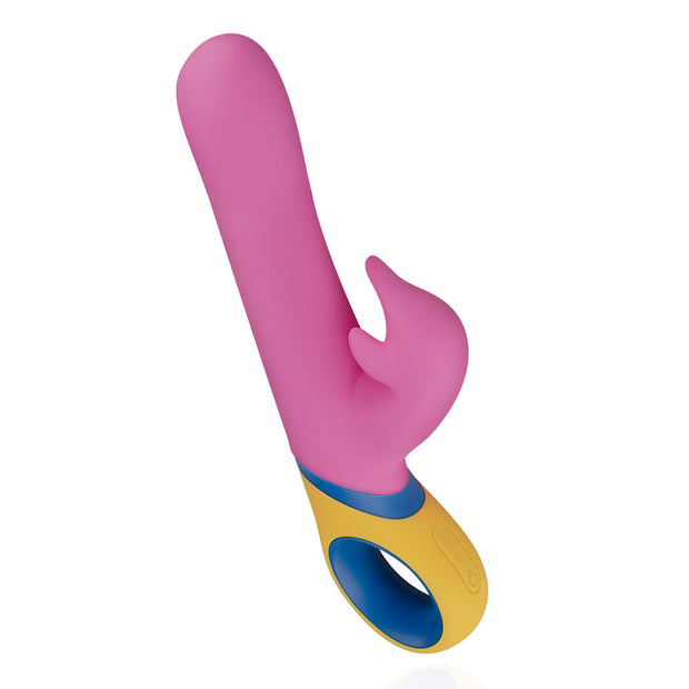 PMV20 Copy Dolphin Vibrator Silicone Pink - Headshop.com