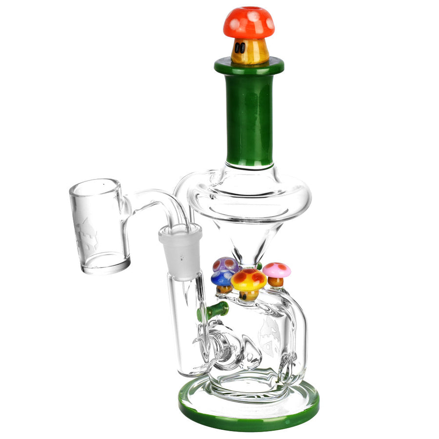 Empire Glassworks Recycler Dab Rig - 8.5"/14mm F/Mushrooms - Headshop.com