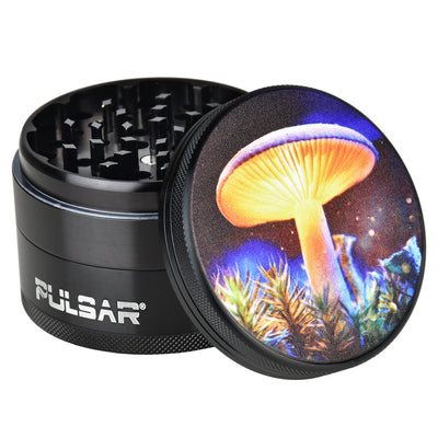 Pulsar Artist Series Grinder | Mystical Mushroom - Headshop.com