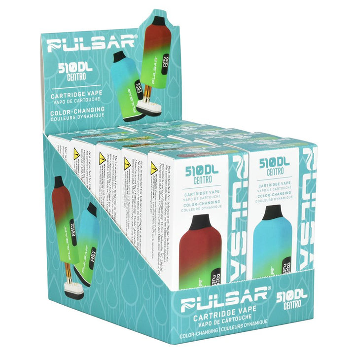 Pulsar 510 DL Centro Auto-Draw Variable Voltage Vape Bar | 650mAh - Headshop.com