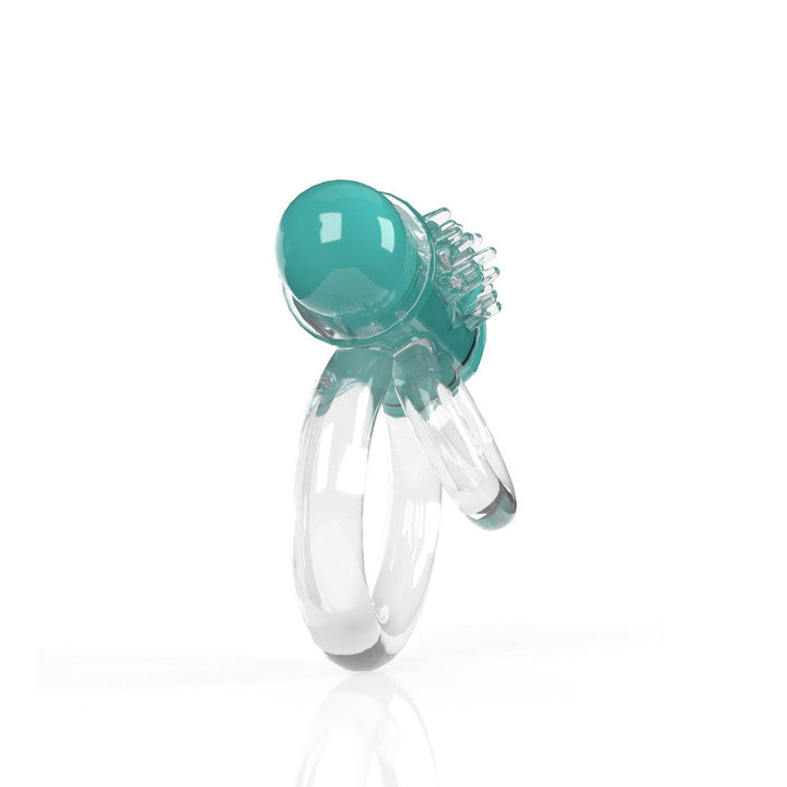 Screaming O 4B DoubleO 6 Vibrating Double Cockring Kiwi - Headshop.com