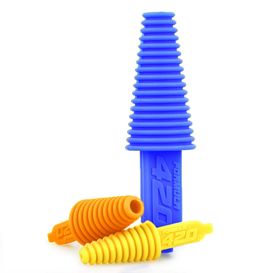 Formula 420 Cleaning Plug Set- 3 Sizes/Colors Vary - 24PC BOX - Headshop.com