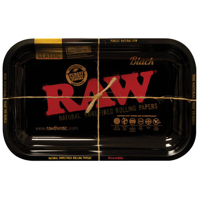 RAW High Sided Steel Rolling Tray - Headshop.com