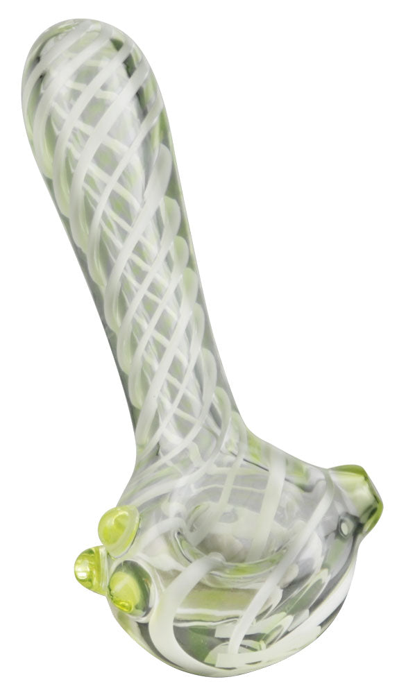 Pulsar UV Candy Stripe Spoon Pipe - 4.5" / Colors Vary - Headshop.com