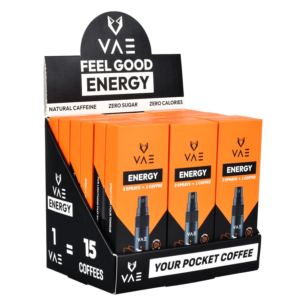 VAE Caffeine Energy Spray 9ct - Headshop.com