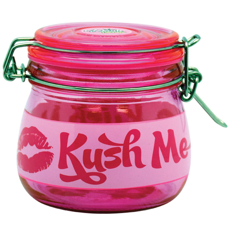 Kush Me Glass Jar - Headshop.com