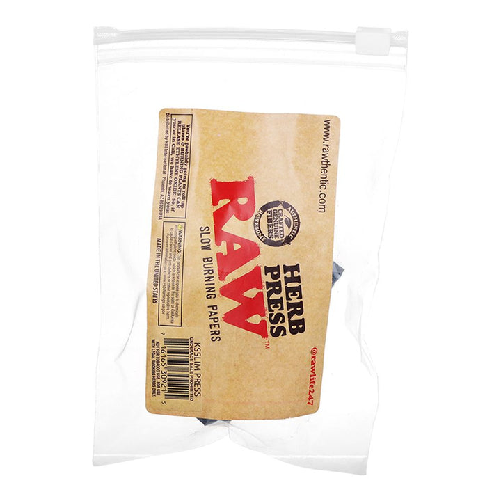 RAW King Size Wide Herb Press - 3.5"x1.5" - Headshop.com