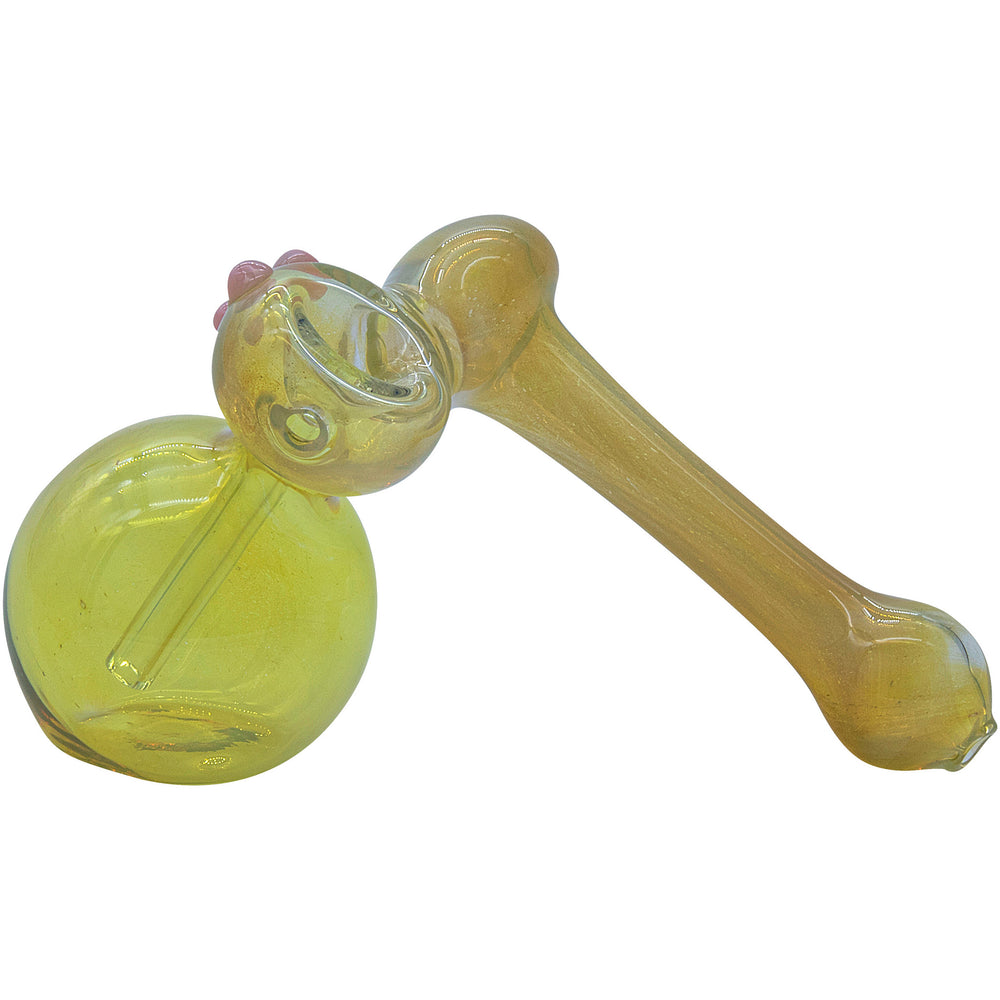 LA Pipes "Silver Sidecar" Fumed Hammer Sidecar Pipe (Various Colors) - Headshop.com