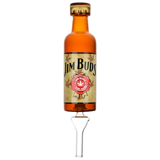 Dabtized Liquor Bottle Bubbler Dab Straw | 10mm F | 7.25" - Headshop.com