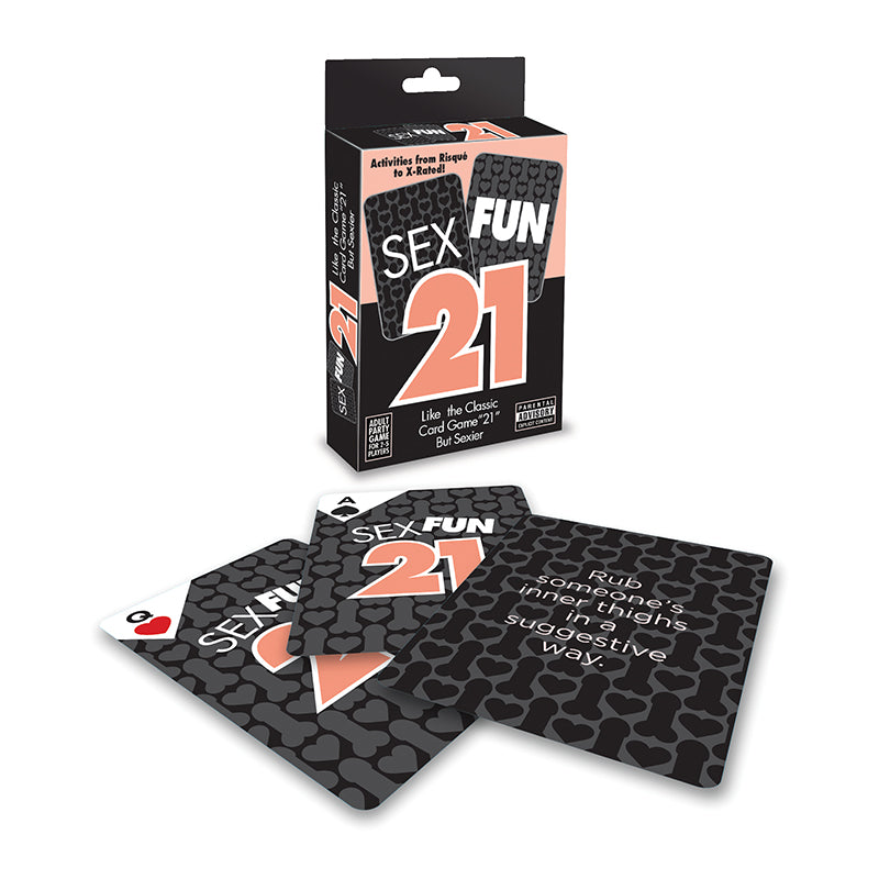 Sex Fun 21 Card Game - Headshop.com