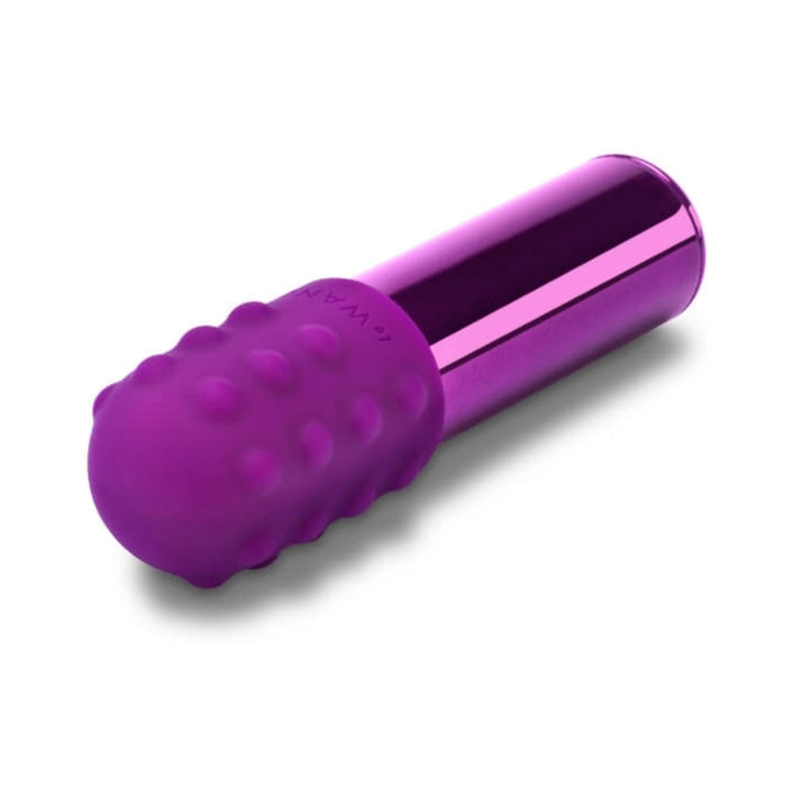Le Wand Chrome Bullet Rechargeable Vibrator Dark Cherry - Headshop.com