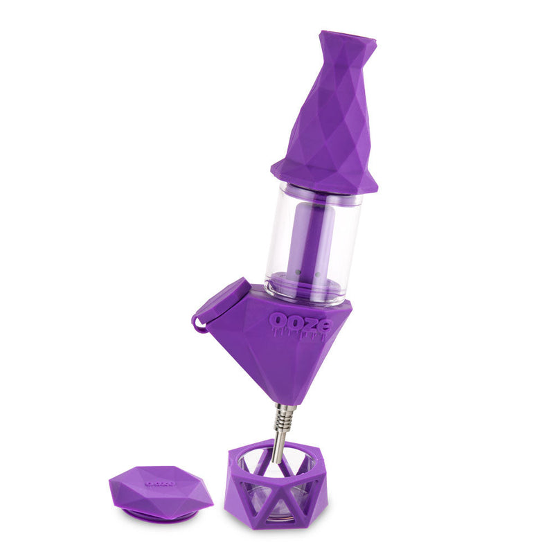 Ooze Bectar Silicone 2 In 1 Bubbler Dab Straw - Headshop.com