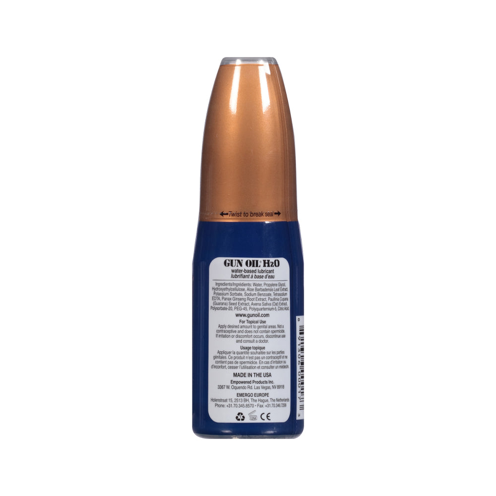 Gun Oil H2O Water-Based Lubricant 2 oz. - Headshop.com