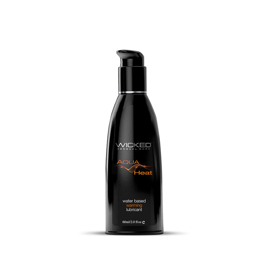 Wicked Aqua Heat Water-Based Warming Lubricant 2 oz. - Headshop.com