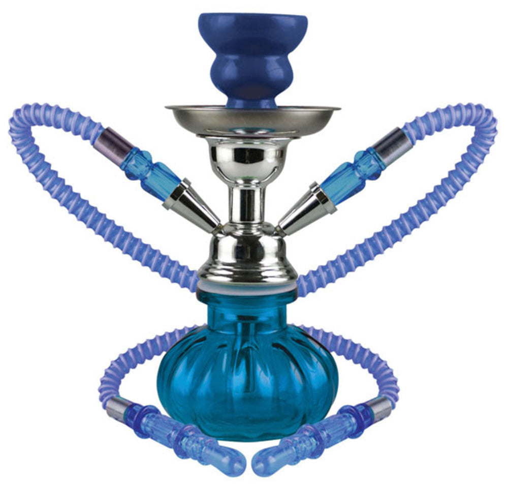 10" Pumpkin 2-Hose Premium Hookah - Headshop.com