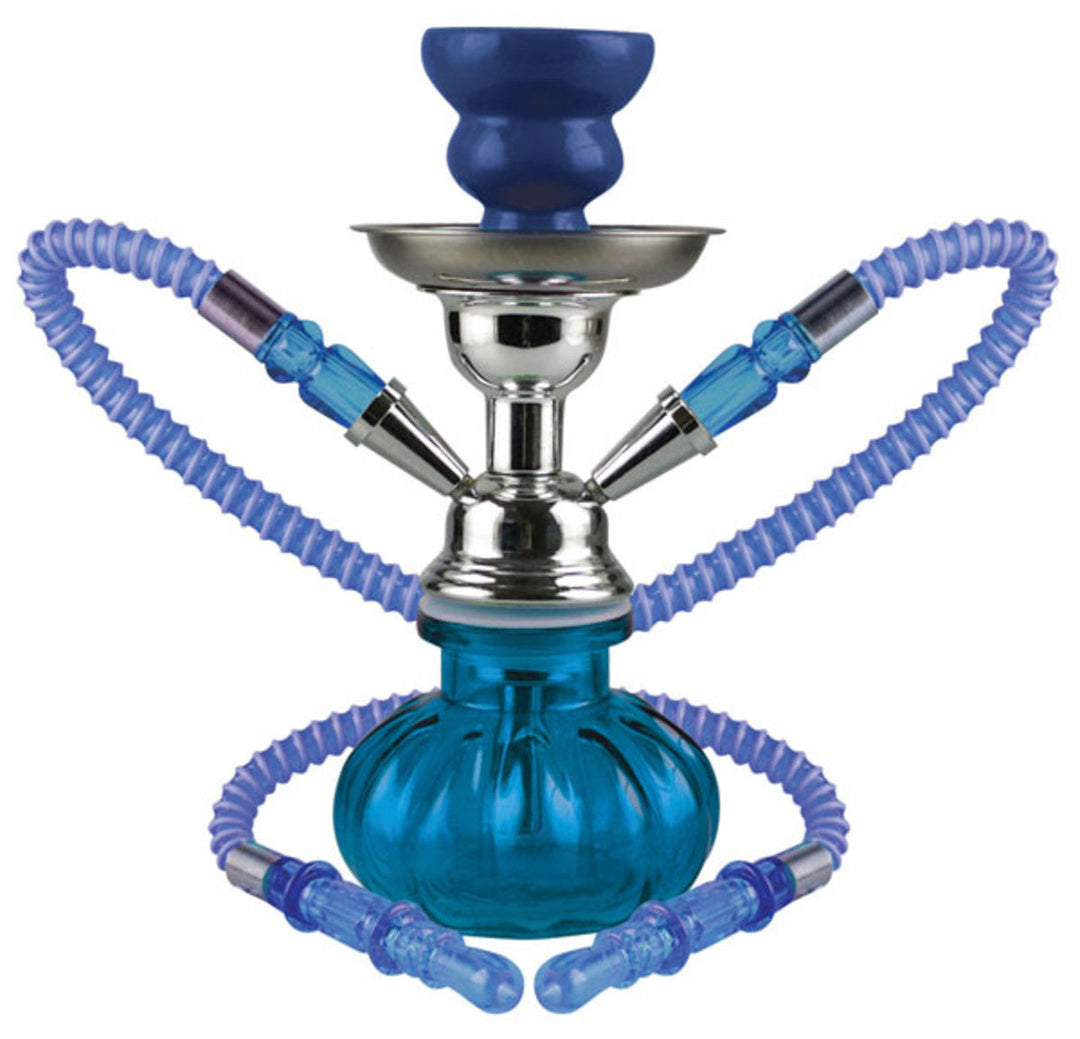 10" Pumpkin 2-Hose Premium Hookah - Headshop.com