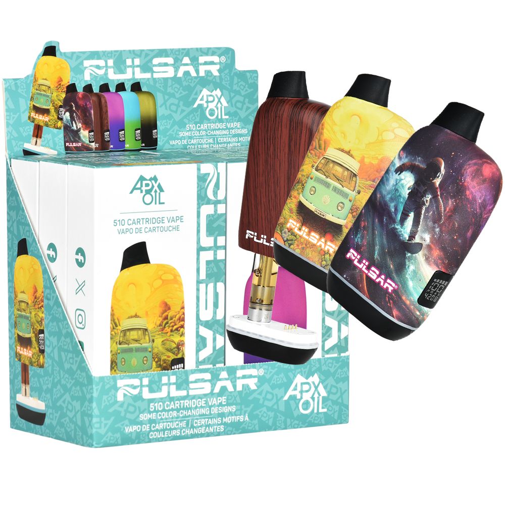 Pulsar APX Oil 510 Vaporizer | Design Series | 1000mAh | 6pc Display - Headshop.com