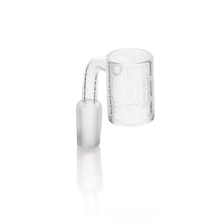High Society - Sol Single Weld Etched Quartz Banger - Headshop.com