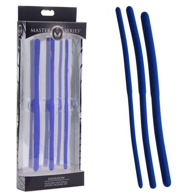 Masters Invasion Silicone Urethral Sound Trainer Set - Headshop.com