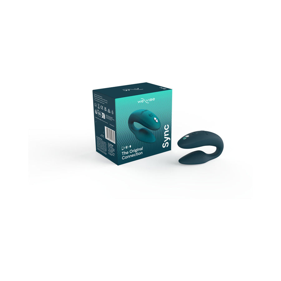 We-Vibe Sync 2 Rechargeable Silicone Couples Vibrator Green Velvet - Headshop.com