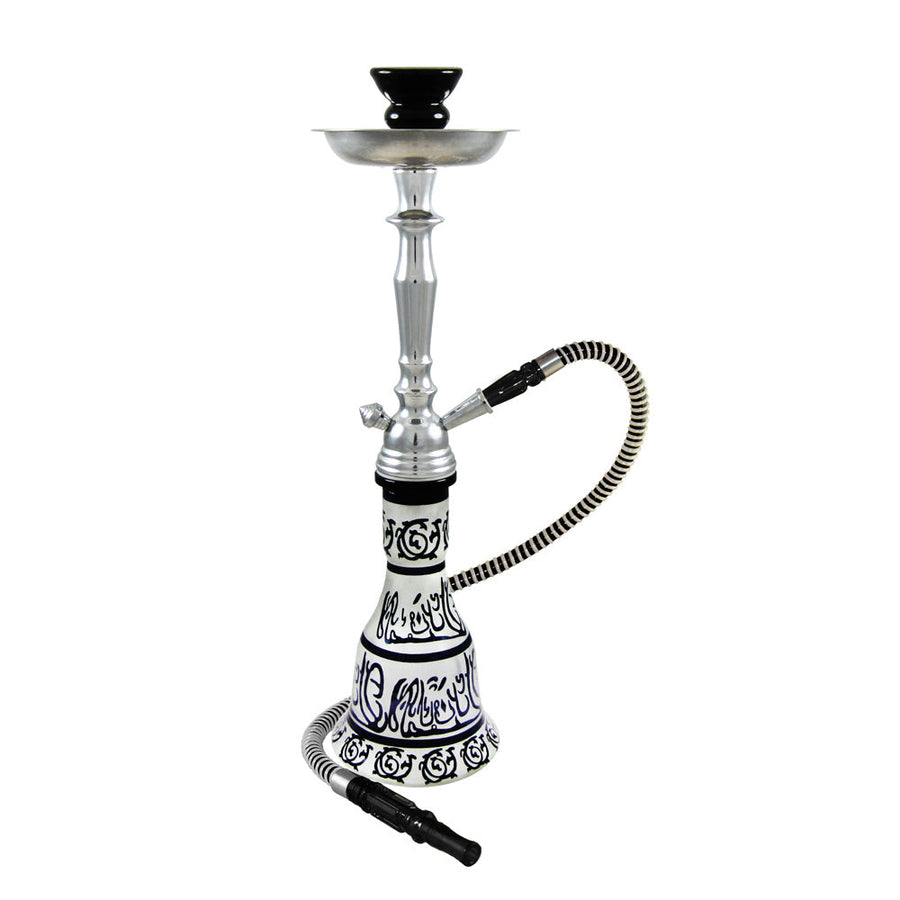 20" Hieros 1-Hose Premium Hookah - Colors Vary - Headshop.com