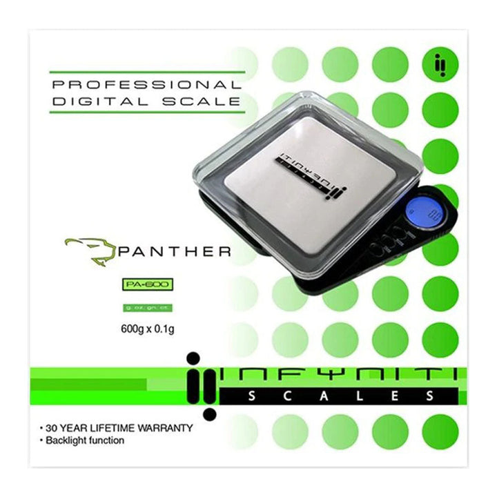 Infyniti Panther Digital Pocket Scale - 600g x 0.1g - Headshop.com