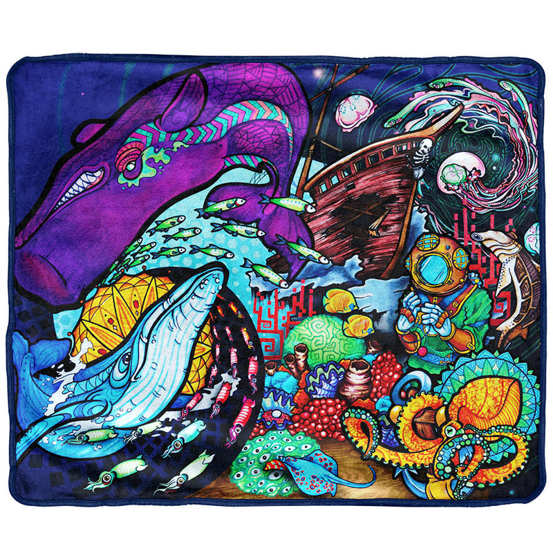 Pulsar Fleece Throw Blanket - Headshop.com