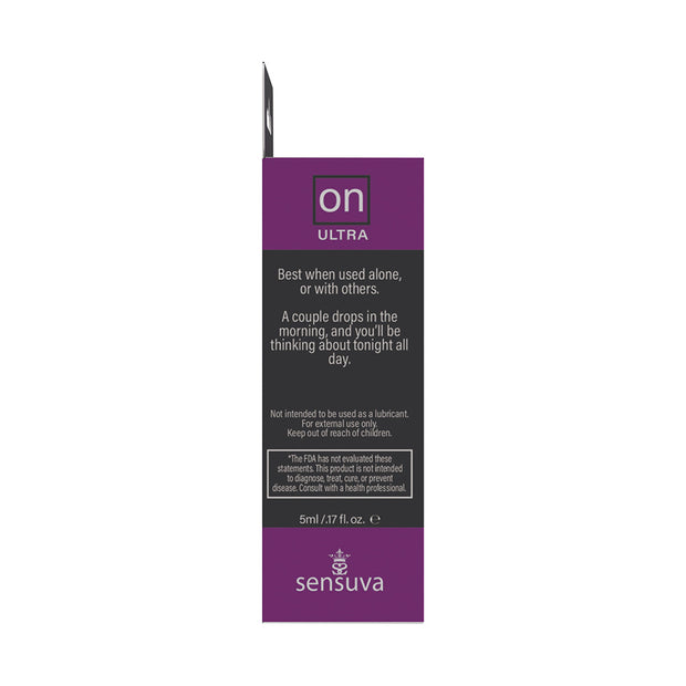 Sensuva ON Ultra Arousal Oil 5 ml - Headshop.com