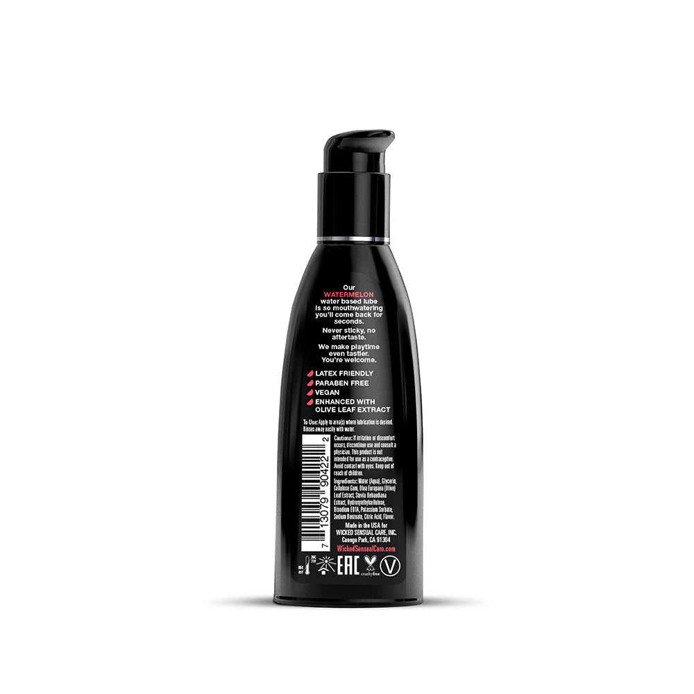 Wicked Aqua Watermelon Water-Based Lubricant 2 oz. - Headshop.com