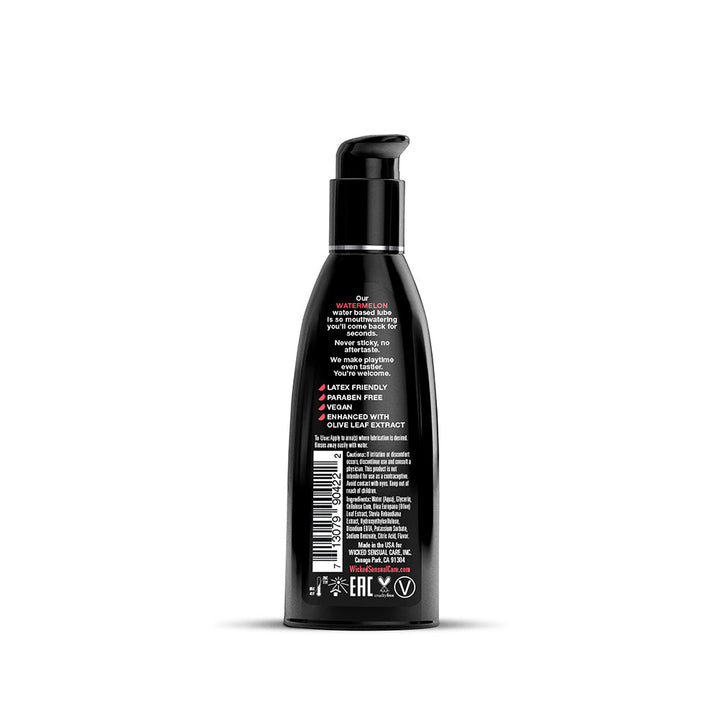 Wicked Aqua Watermelon Water-Based Lubricant 2 oz. - Headshop.com