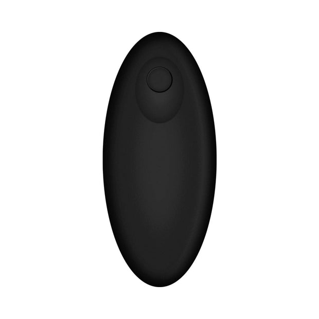 OptiMALE Vibrating P-Massager with Wireless Remote Black - Headshop.com