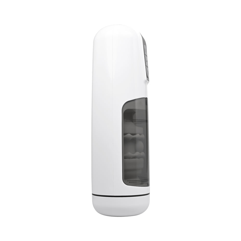 Gender X Get Your Stroke On Rechargeable Stroker TPE White - Headshop.com