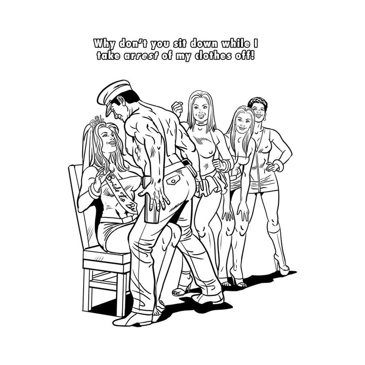 Bachelorette Party Coloring Book - Headshop.com