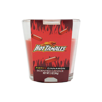 Hot Tamales Candy Scented Candle | Fierce Cinnamon - Headshop.com