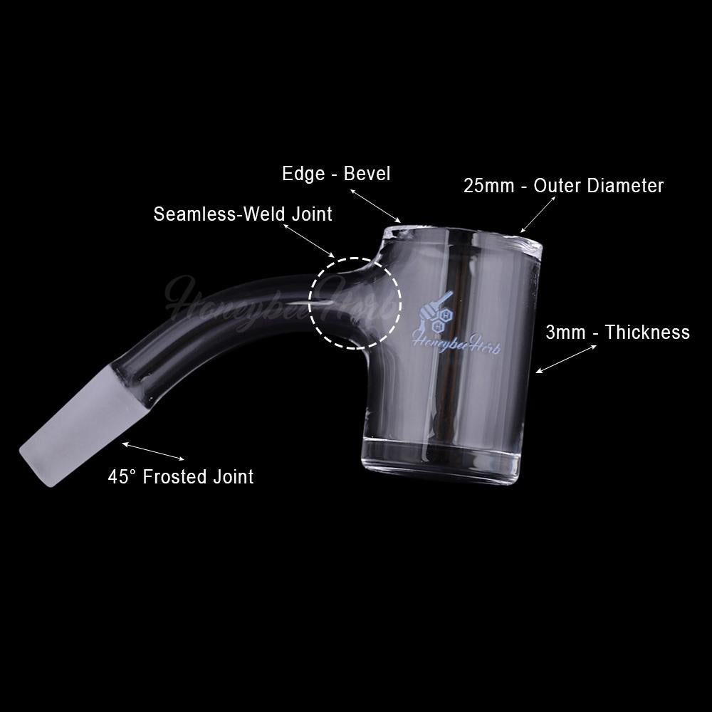 ORIGINAL BEVEL QUARTZ BANGER - 45° DEGREE | BL - Headshop.com