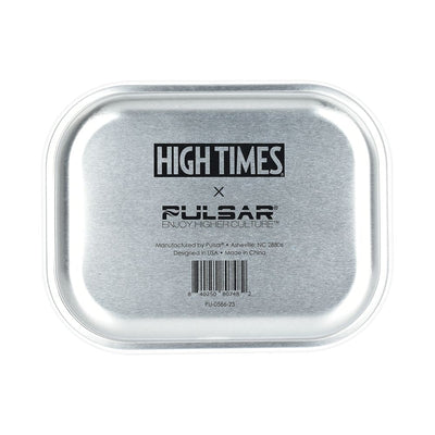 High Times x Pulsar Mini Metal Rolling Tray - High Times Approved / 7"x5.5"