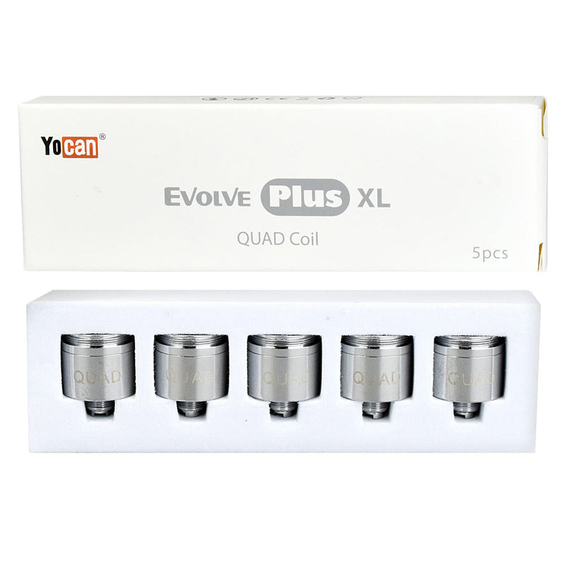 Yocan Evolve Plus XL Replacement Coils | 5pc Box - Headshop.com