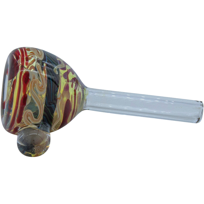 LA Pipes Painted Warrior Pull-Stem Slide Bowl - Headshop.com