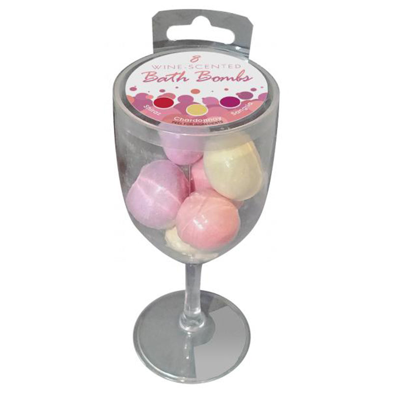 Wine Scented Bath Bombs (8pc) - Headshop.com
