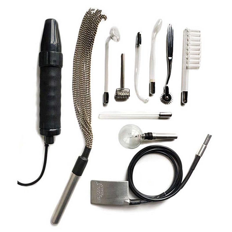 Kinklab Agent Noir Neon Wand Electrosex Kit - Headshop.com