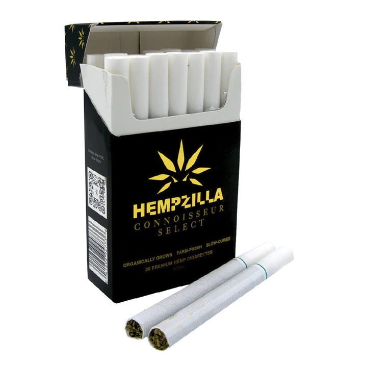 Hempzilla Hemp Cigarettes 1 CARTON - Headshop.com